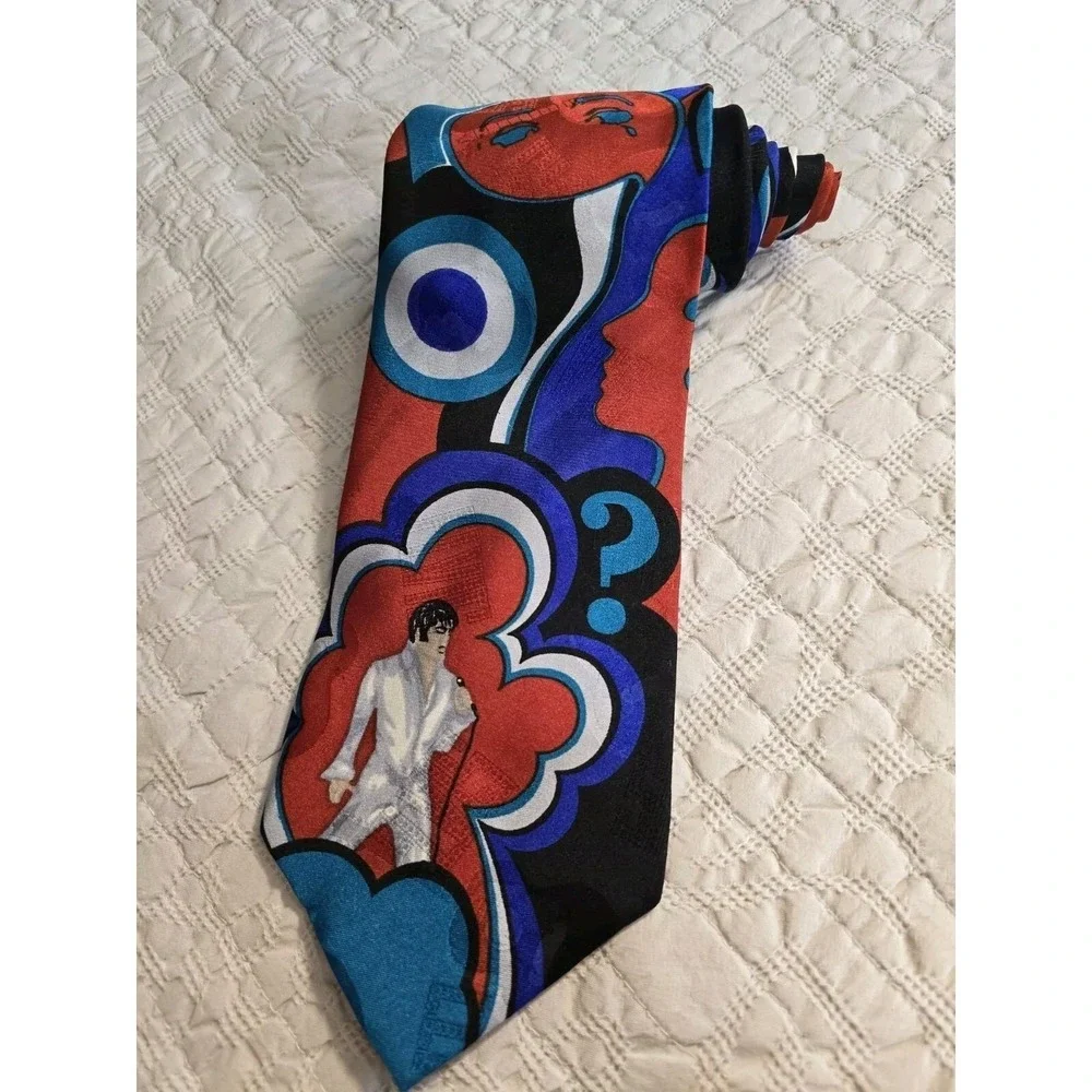 Elvis Presley Suspicious Minds 100% Silk Tie 1993 Vintage Timeless NWT NEW